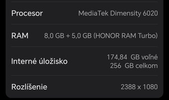 honor 90 lite 8gb / 256gb - 8