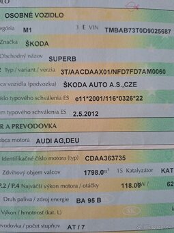 Skoda Superb 1.8 tsi benzin - 8