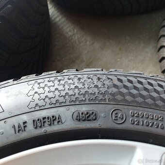 Elektróny Dezent R17 5x112 BMW radu 3 zimná sada - 8