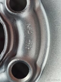 Plechovy disk 5x100 R14 6Jx14 H2 ET43 - 8