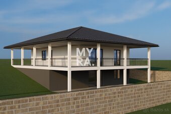 Stavebný pozemok 961 m² s projektom a stavebným povolením, K - 8