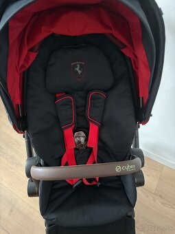 Kocik trojkombinacia Cybex priam ferarri black - 8