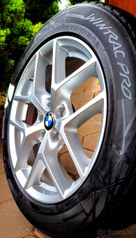 alu R17 5x112, senzory, zimné pneu, BMW X1, X2 - 8