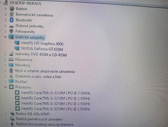 predám Lenovo thinkpad e530 / Intel core i5 / 8gb ram / ssd - 8