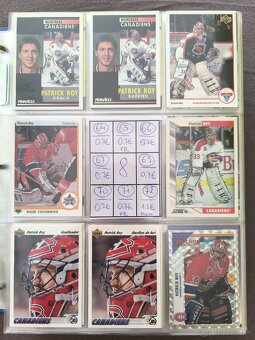 Hokejové kartičky - Patrick Roy 1 - 8