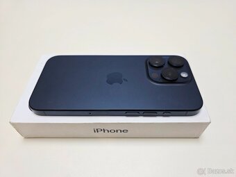 APPLE IPHONE 15PRO 256GB BLUE TITANIUM 256GB,BATERKA 100% - 8