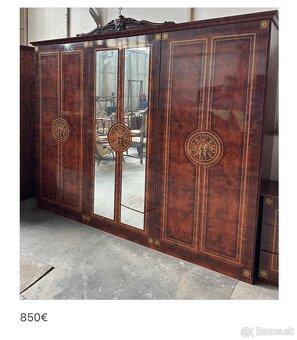 luxusná talianska postel - 8