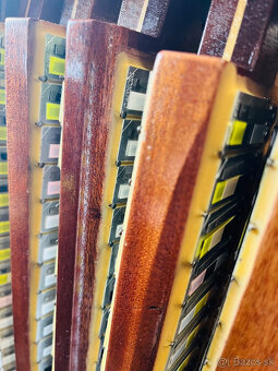 Predám nemeckú heligónku Hohner Overture V 5 hlasná, CF + po - 8