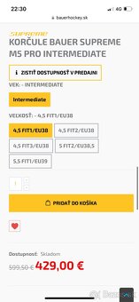 PREDAM KORČULE BAUER SUPREME M5 PRO INT - 8