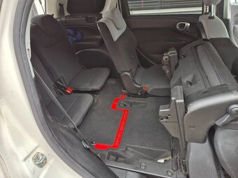 7 miestne Fiat 500L Living 1.4 T-Jet, kupované ako nové v SR - 8