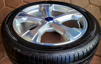 alu R18 5x108, pneu 235/45, orig. Ford, ako NOVÉ - 8