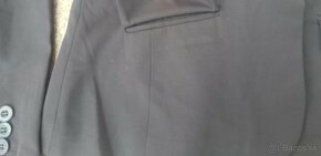 Dámske čierne sako, blejzer - 8