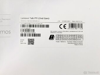 tablet Lenovo Tab P11 (2nd Gen) + klávesnica - 8
