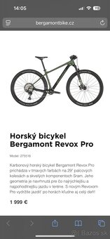 Predám pánsky horsky bicykel bergamont - 8