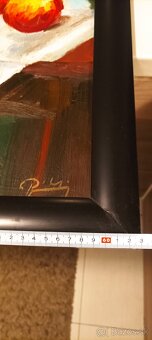 obraz Zátišie spadajucim jablkom od Jozef Pražmari - 8