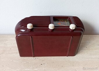 Krásné starožitné rádio Tesla Talisman 308U, top stav - 8