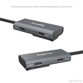 Nový Samsung SSD T9, Smallrig Hub, Smallrig SSD HOLDER - 8