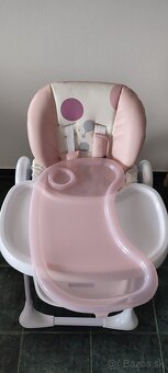 KINDERKRAFT Jedálenská stolička Yummy Pink - 8