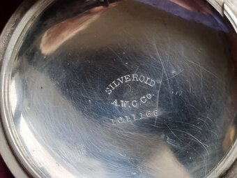 Veľké vreckové hodinky,Waltham. - 8