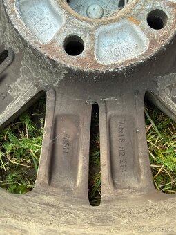 Predám originálne VW disky R16 5×112 + zimné a letné pneu - 8