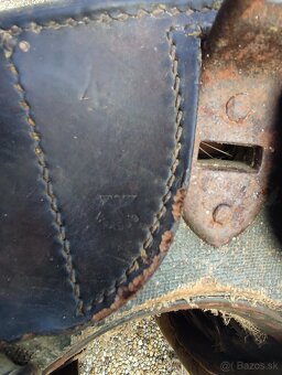 WW2 wehrmacht konské sedlo - 8