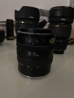 Predám objektívy Cannon Sigma - 8