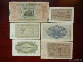 Vojnové Nemecké bankovky - 8