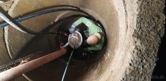 KOPANIE, ČISTENIE a PREHLBOVANIE studní - 8