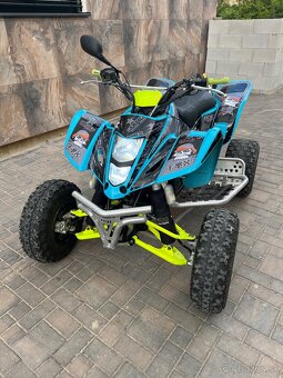 Kawasaki Kfx 400 biele ŠPZ - 8