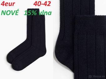 Ponožky New York, Z rebrovaného úpletu, Členkové - 8