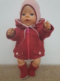 Dekovinové zimné sety pre 43 cm baby born bábiky - 8
