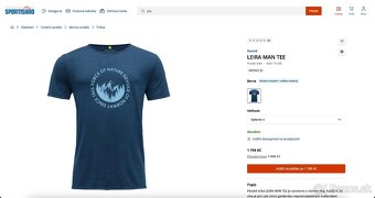 Nové tričko merino Devold Leira Tee Man - 8