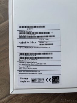MacBook Pro 13" M1 16GB RAM, 512GB NVME SSD Space Grey - 8