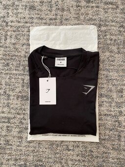 panske tricko Gymshark velkost M cierne - 8