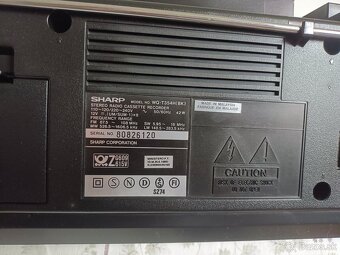 Sharp WQ 354 radiomagnetofon retro kazeťák - 8