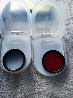 Sada filtrov: UV, CPL, Variabilni ND a GND, Cerveny filter - 8