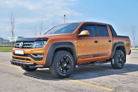 Bočné ochranné prahy nášľapy na VW Amarok - 8