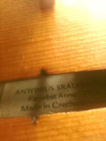 Predam cele husle značky Stradivar - 8