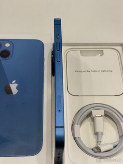 Predám Apple iPhone 13 128GB Blue Bežné známky používania - 8