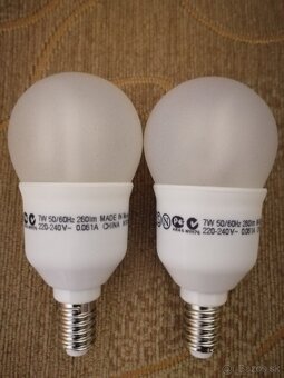 Nove Usporne Ziarovky - E27 a E14 - 8