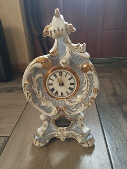 Kukučkove hodiny ,porcelánové hodiny, krbové hodiny - 8
