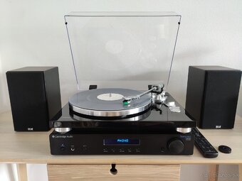 Hi-fi zostava Zosilňovač, gramofón, reproduktory - 8