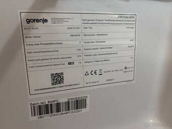 Chladnička Gorenje RB493PW - 8