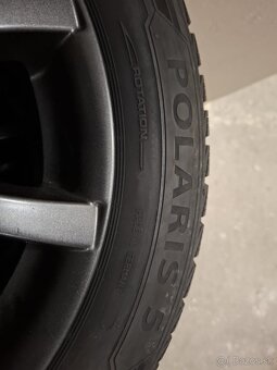 Alu disky Borbet LV5 Anthracite Glossy+zimné pneu 205/55 R16 - 8