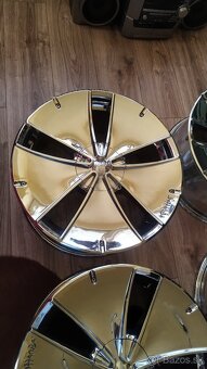 Chromove elektrony Barracuda dvoj roztec 5x100/5x112 R19 - 8