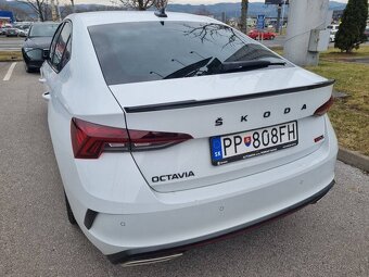 SKODA OCTAVIA 4 IV spoiler kridlo lipko na kufor - 8