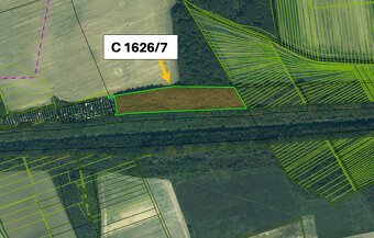 Stráňany – 5.315 m2 ORNÁ PÔDA a LES - 8