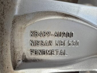 5x114,3 r17 ET40 x 7J elektróny originál NISSAN - 8