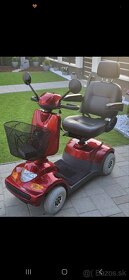 Elektrický invalidný vozík skúter moped pre seniorov - 8
