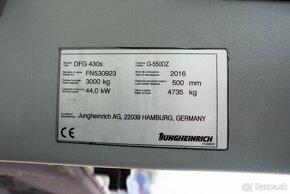 Vysokozdvižný vozík Jungheinrich DFG 430s (VV0043) - 8